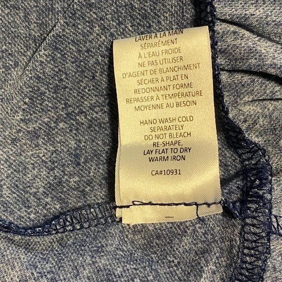 Cold shoulder denim look dress | Robe look denim à épaules dénudées - Picture 9 of 9